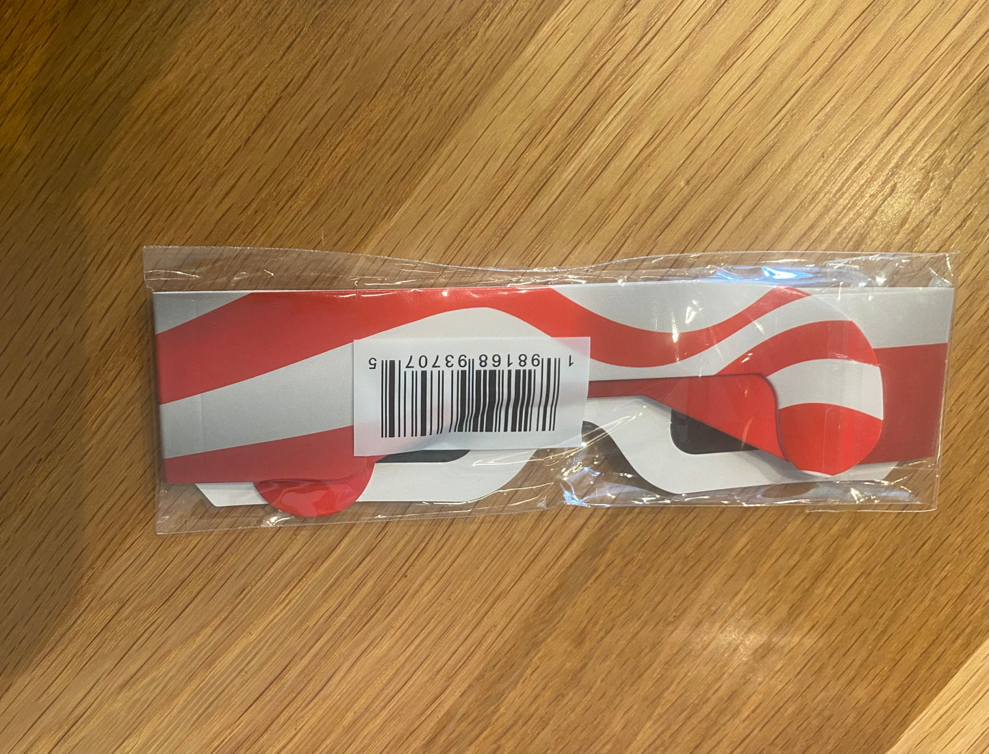 Retail: ISO/CE Solar Eclipse Viewing Glasses with Barcodes and Display Case